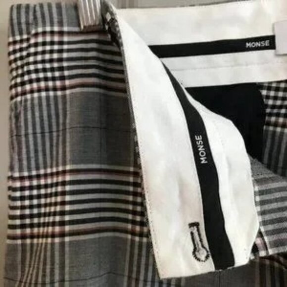 Monse Plaid Trousers NWT - Picture 5 of 14